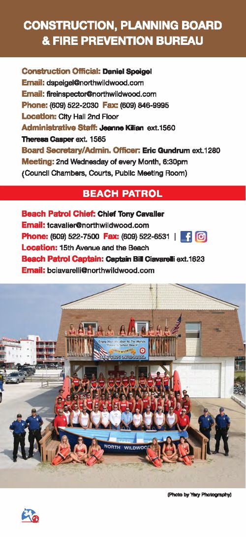 2020 City of North Wildwood Information Guide City of North Wildwood